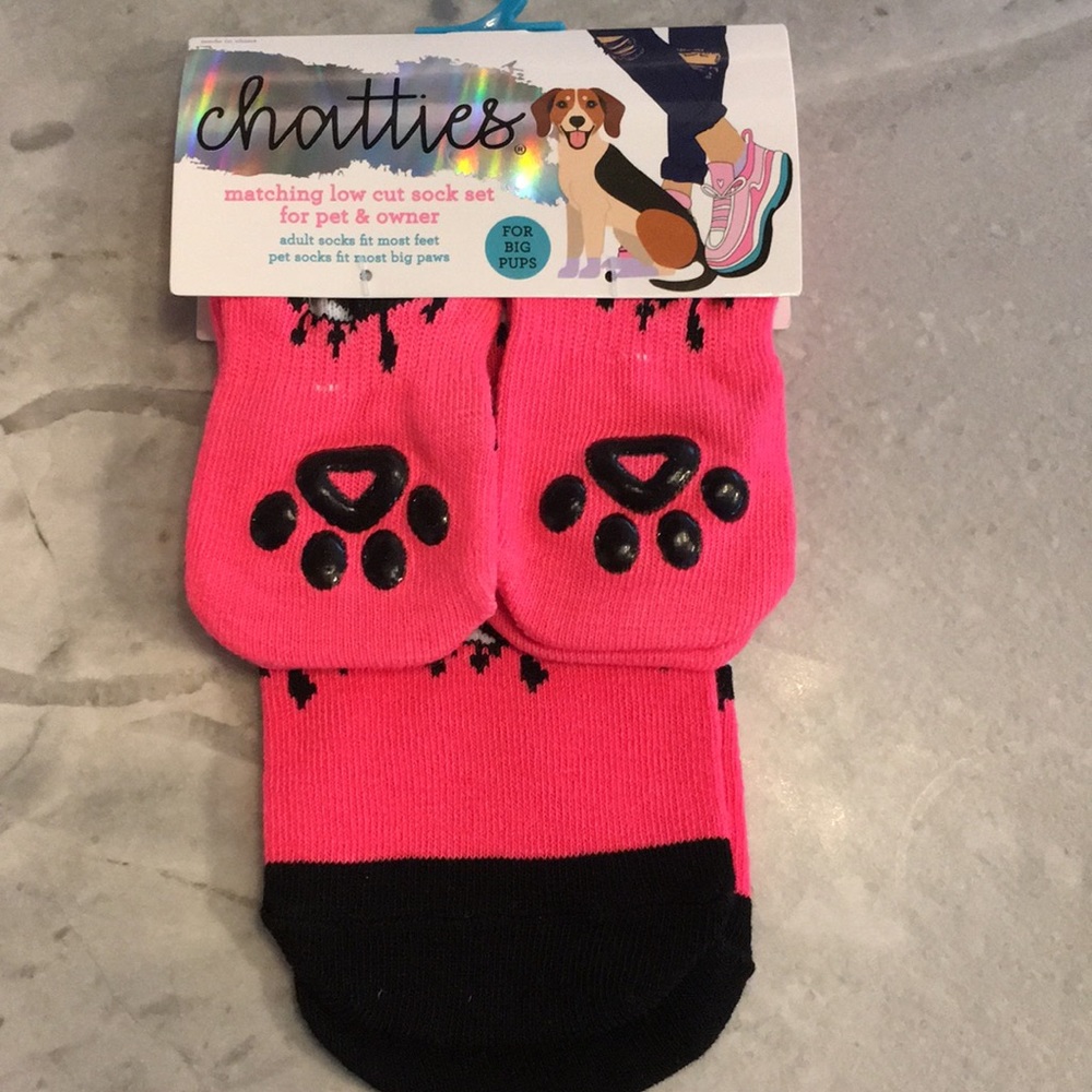 🆕Chatties Matching Sock Set For Pet and Owner for Big Pups